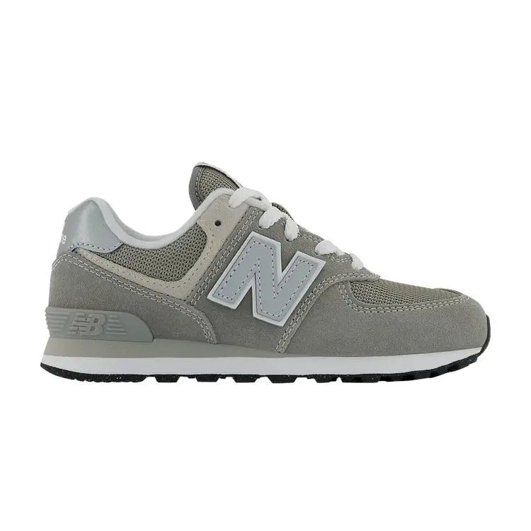 New Balance 574 Core Sneakers in Grey/white Preschool PS Low-top