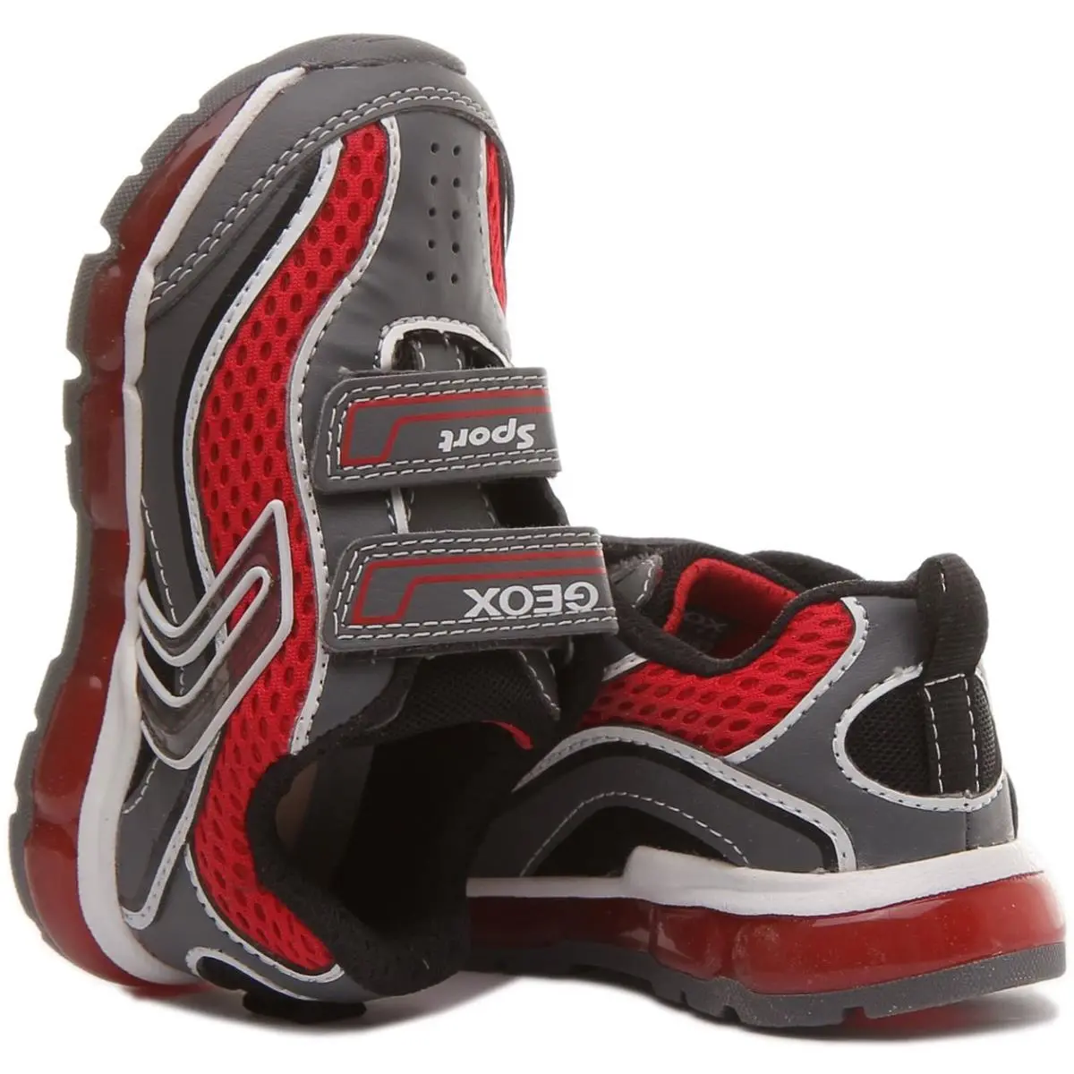 Geox shoes - GREY RED 2