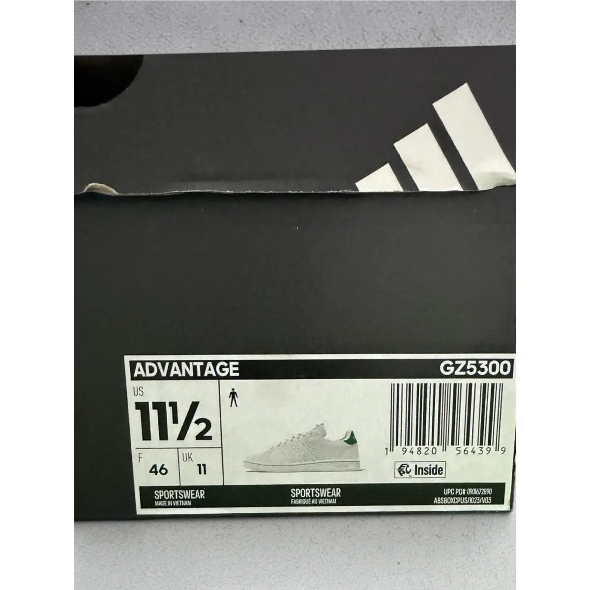 New Balance shoes - New Balance Advantage - Advantage - GZ5300 - White (UPC: 194820564399) 5