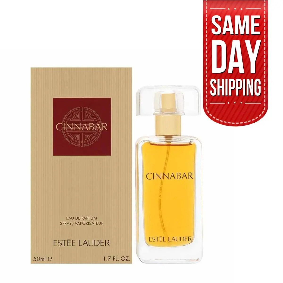 NP Estee Lauder Cinnabar Eau De Parfum Women`s Spray 1.7 fl oz 50 ml by Estée Lauder