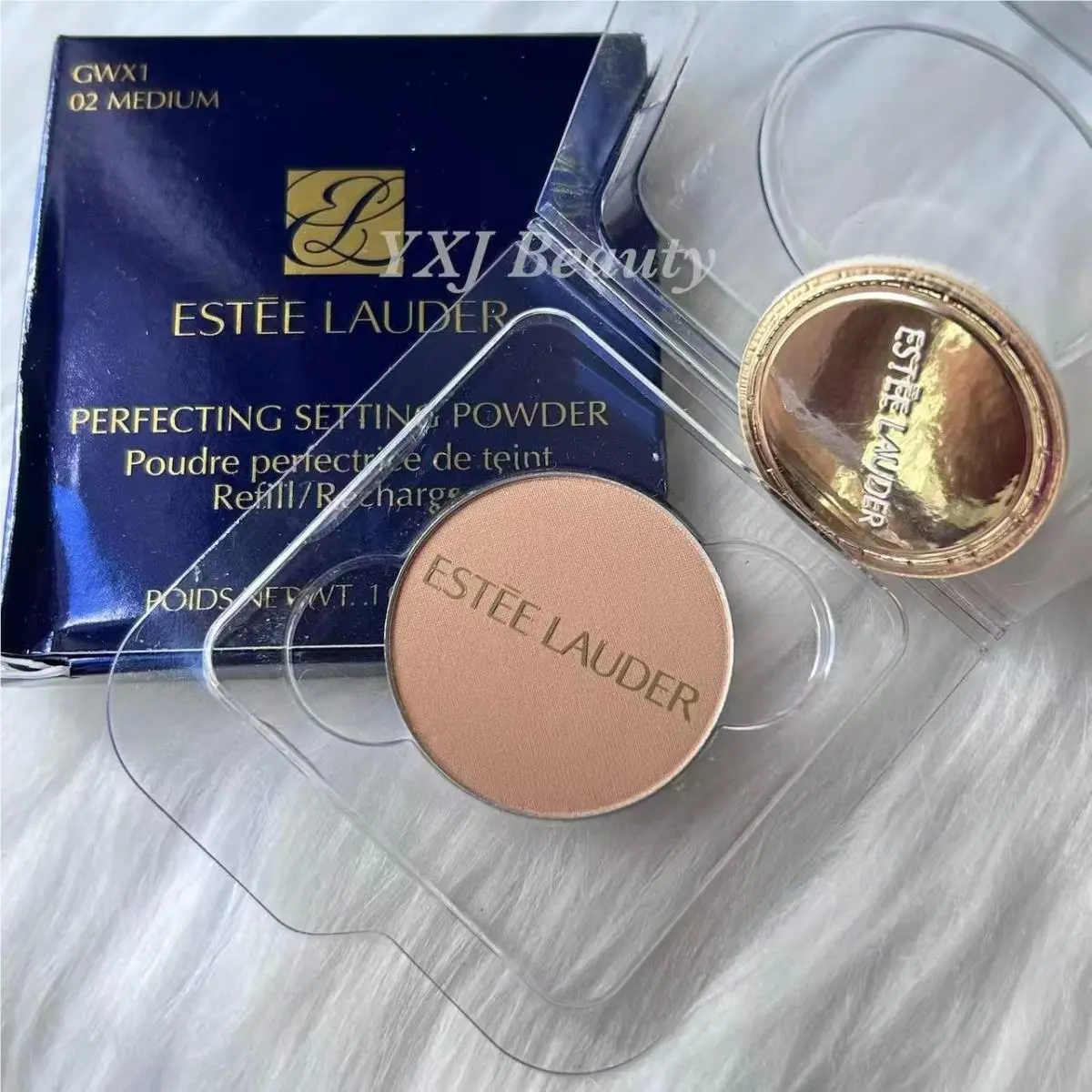 Estee Lauder Perfecting Pressed Setting Powder Refill Small/0.1 oz Choose 02 Medium by Estée Lauder