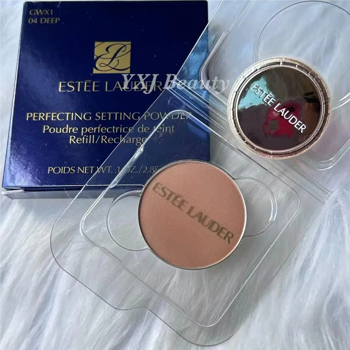 Estee Lauder Perfecting Pressed Setting Powder Refill Small/0.1 oz Choose 04 Deep by Estée Lauder