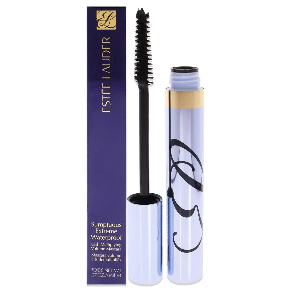 3 Pack Estee Lauder Sumptuous Lash Multiplying Mascara- 01 Extreme Black- 0.27oz by Estée Lauder