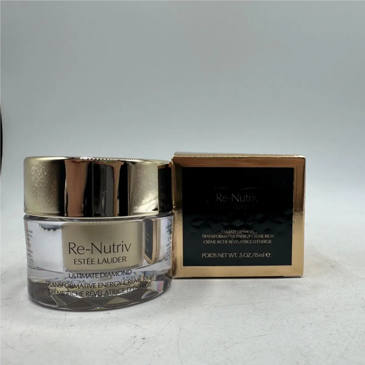 Re-nutriv Ultimate Diamond Transformative Energy Creme Rich .5oz by Estée Lauder
