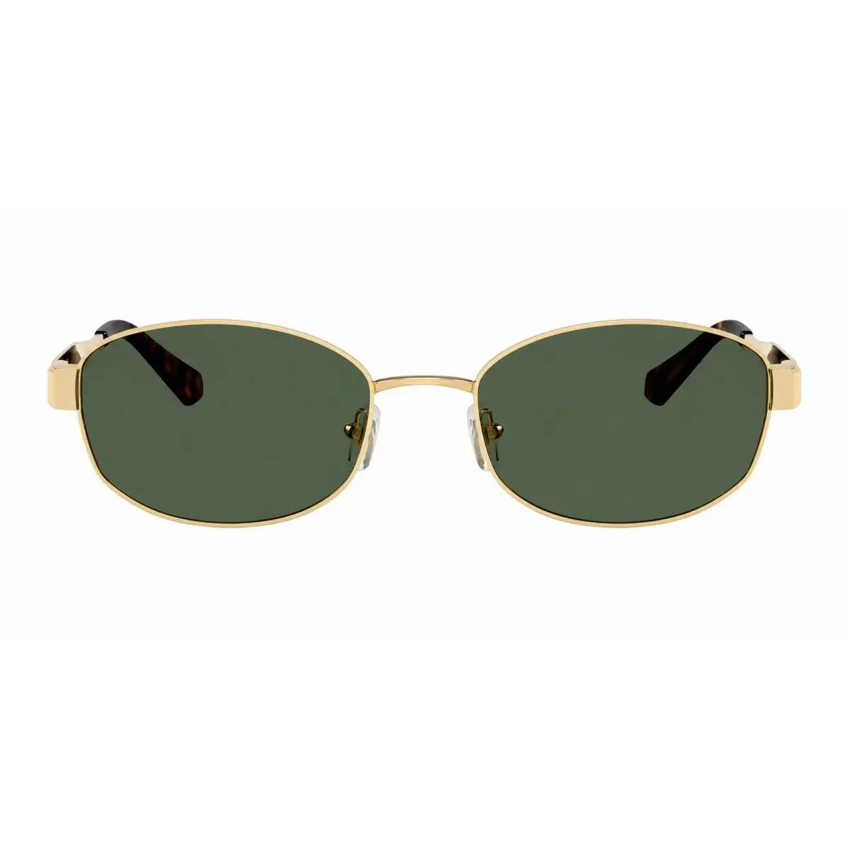 Monte Carlo MK 1161 10149A Light Gold Metal Sunglasses Green by Michael Kors