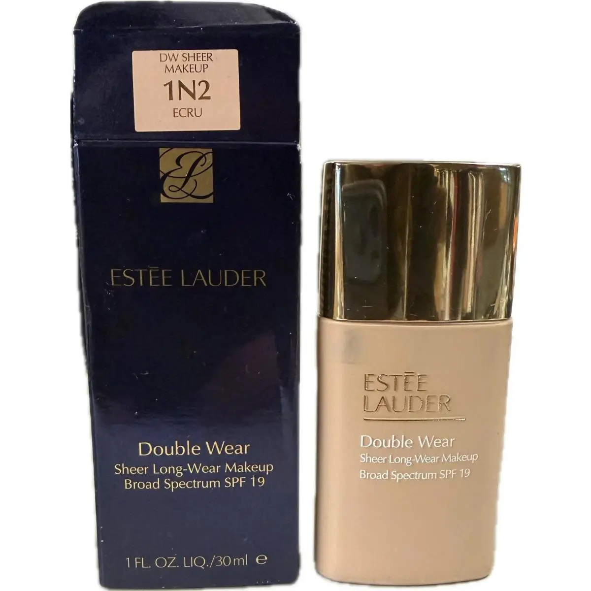Estee Lauder Double Wear Sheer Long Wear Foundation 1 oz/30 ML 1N2 Ecru by Estée Lauder