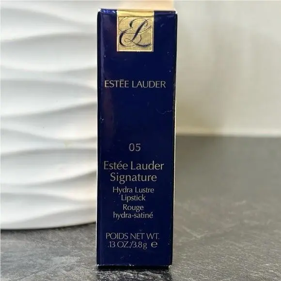 Estee Lauder Signature Hydra Lustre Lipstick 05 Perfect Pink Gold Tube Htf by Estée Lauder