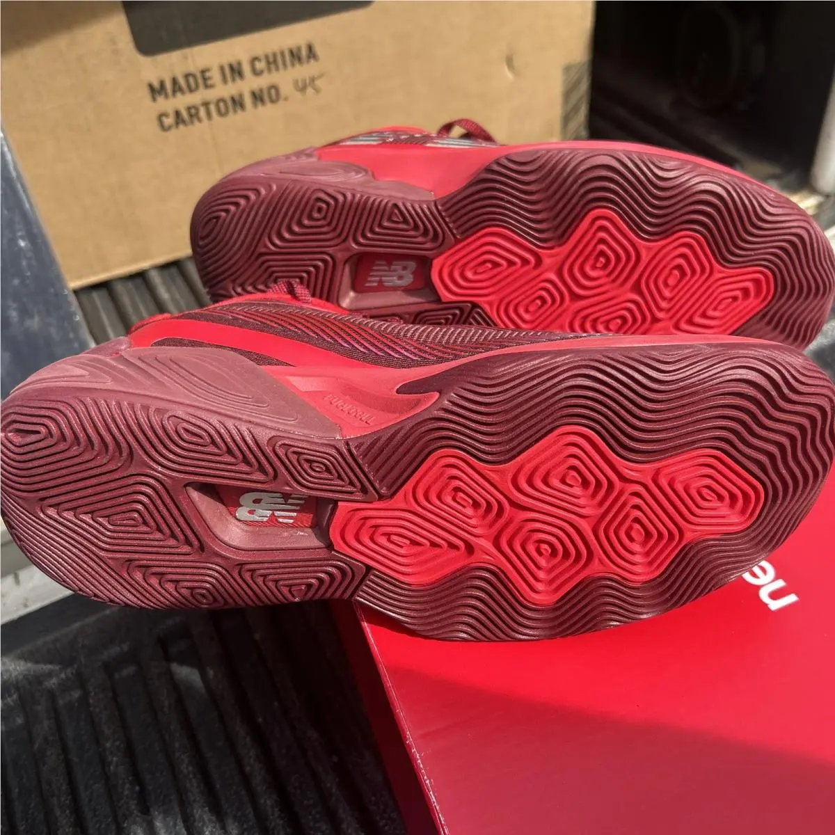 New Balance shoes - New Balance Two WXY V5 - BB2WYRD5 - Red, Manufacturer: Team Red/Silver Metallic (UPC: 198686888750) 0