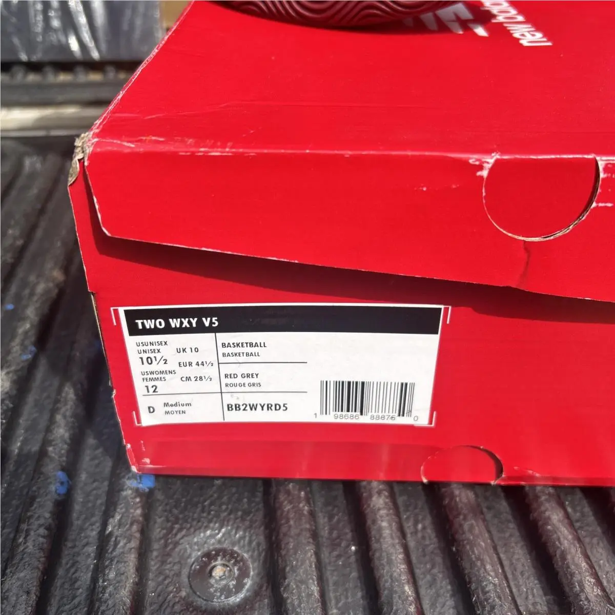 New Balance shoes - New Balance Two WXY V5 - BB2WYRD5 - Red, Manufacturer: Team Red/Silver Metallic (UPC: 198686888750) 1