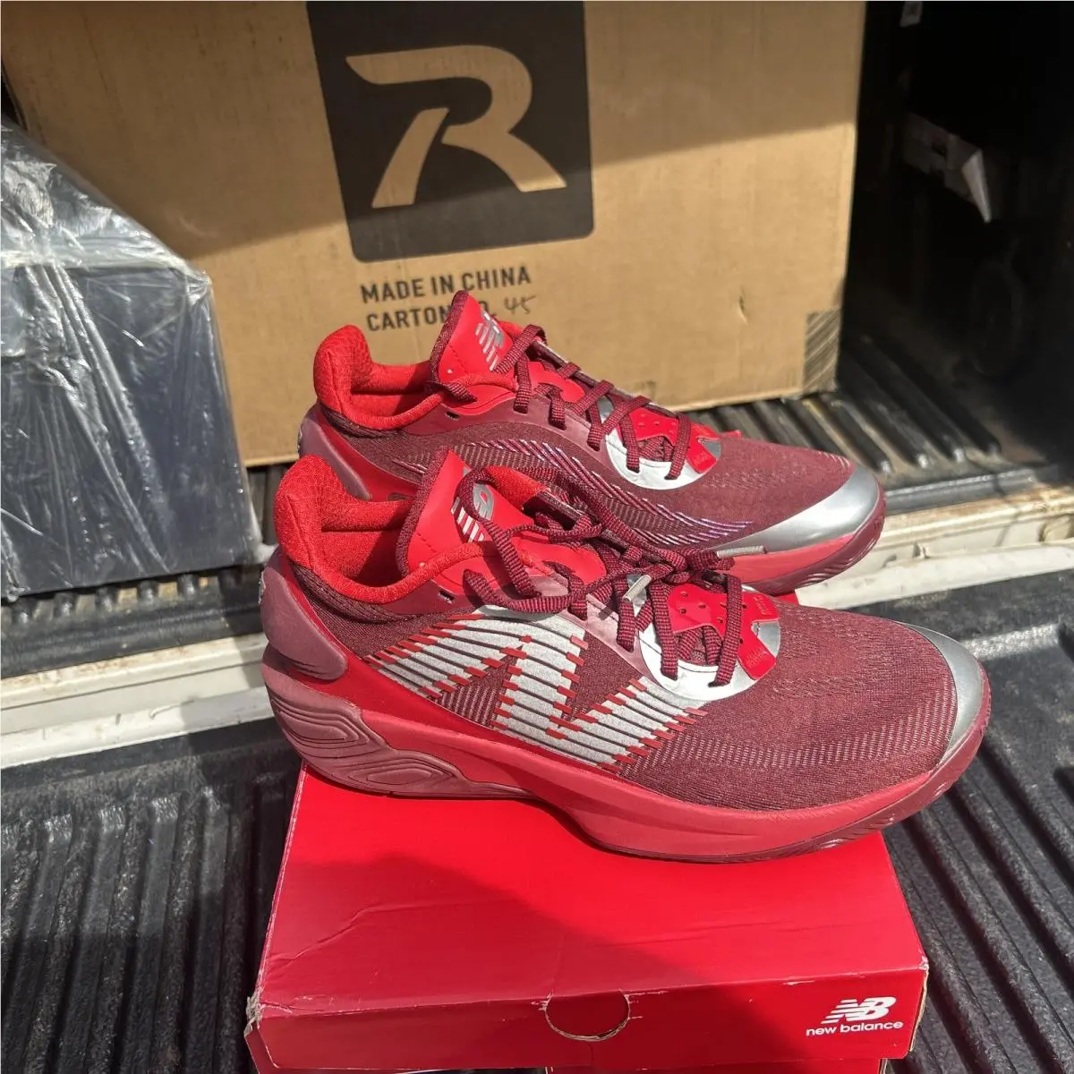 New Balance shoes - New Balance Two WXY V5 - BB2WYRD5 - Red, Manufacturer: Team Red/Silver Metallic (UPC: 198686888750) 3
