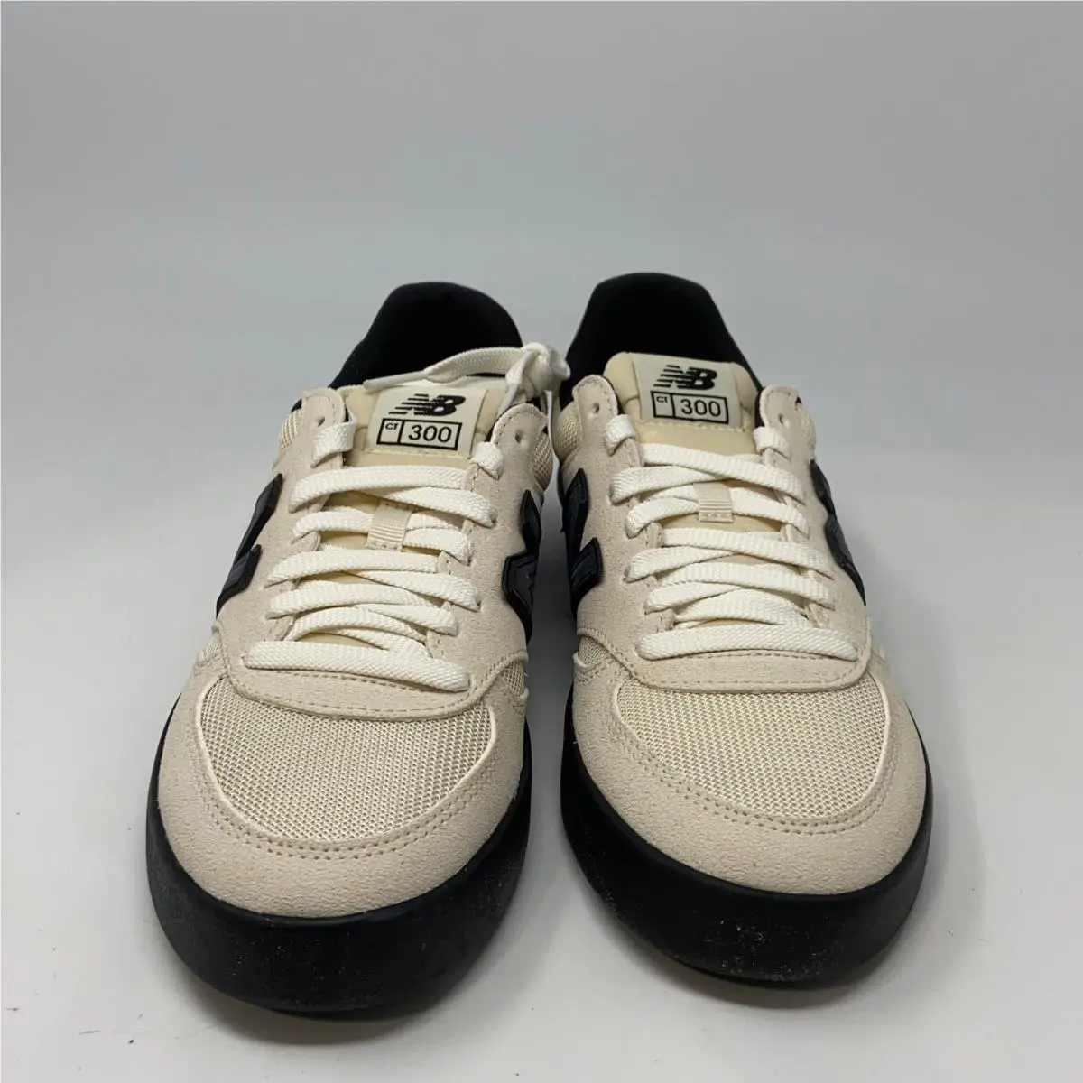 New Balance shoes - Beige/Black (UPC: 198688541431) 1