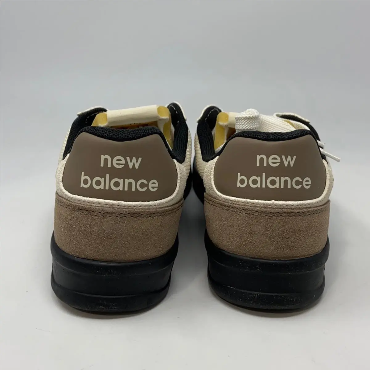 New Balance shoes - Beige/Black (UPC: 198688541431) 2