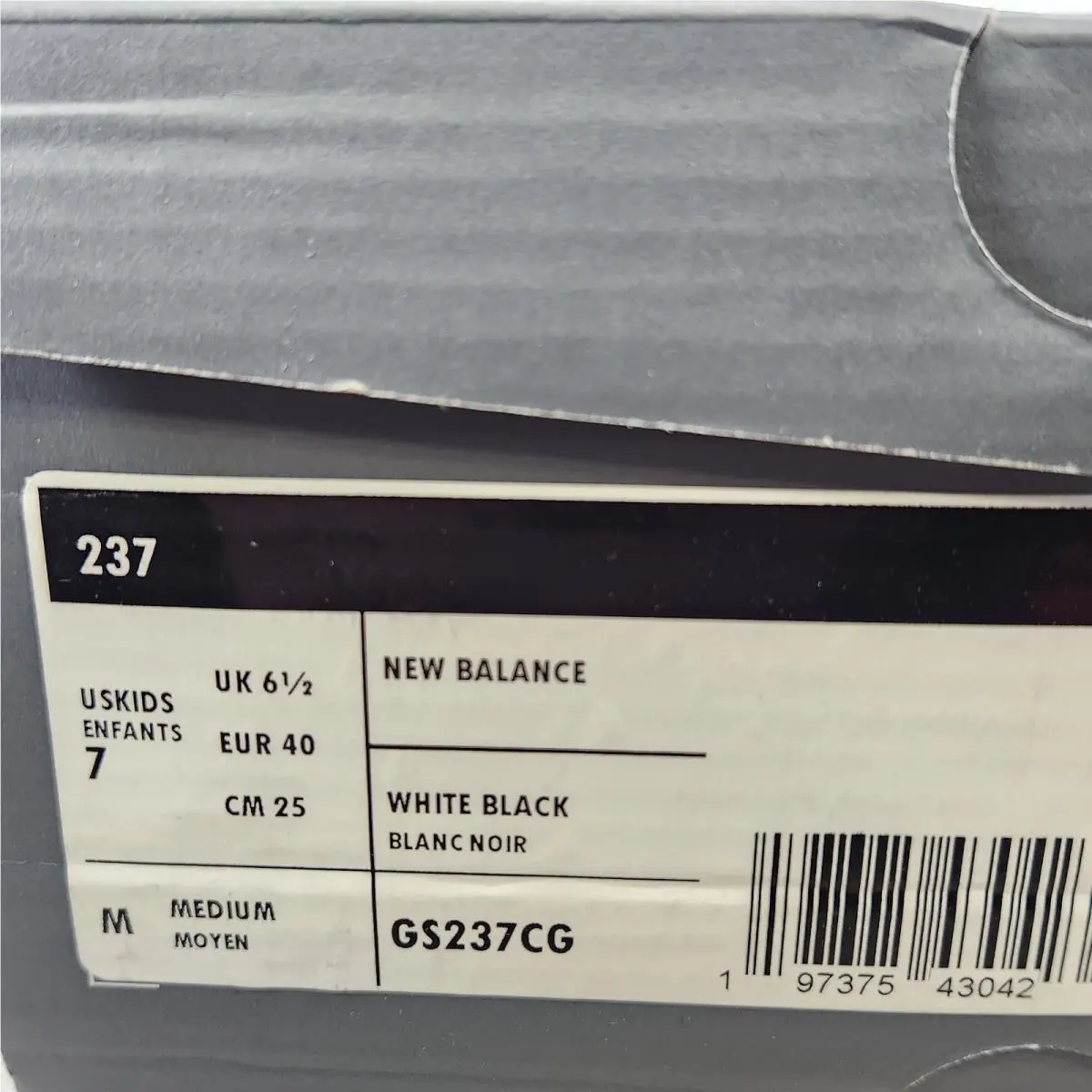 New Balance shoes - New Balance 237 - White 5