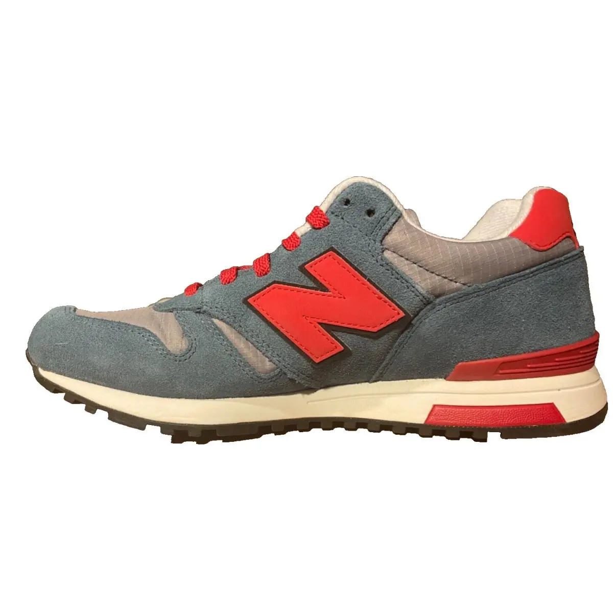 Men`s Sneakers Leather Suede ML565SRS 10.5 by New Balance