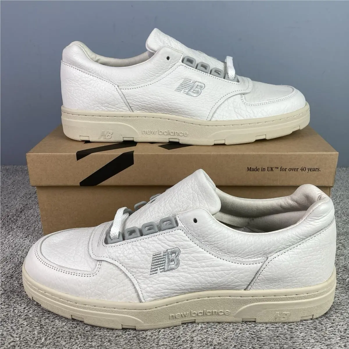 New Balance Allerdale Made in England UK White Mirage Gray Uadwwhi -nib