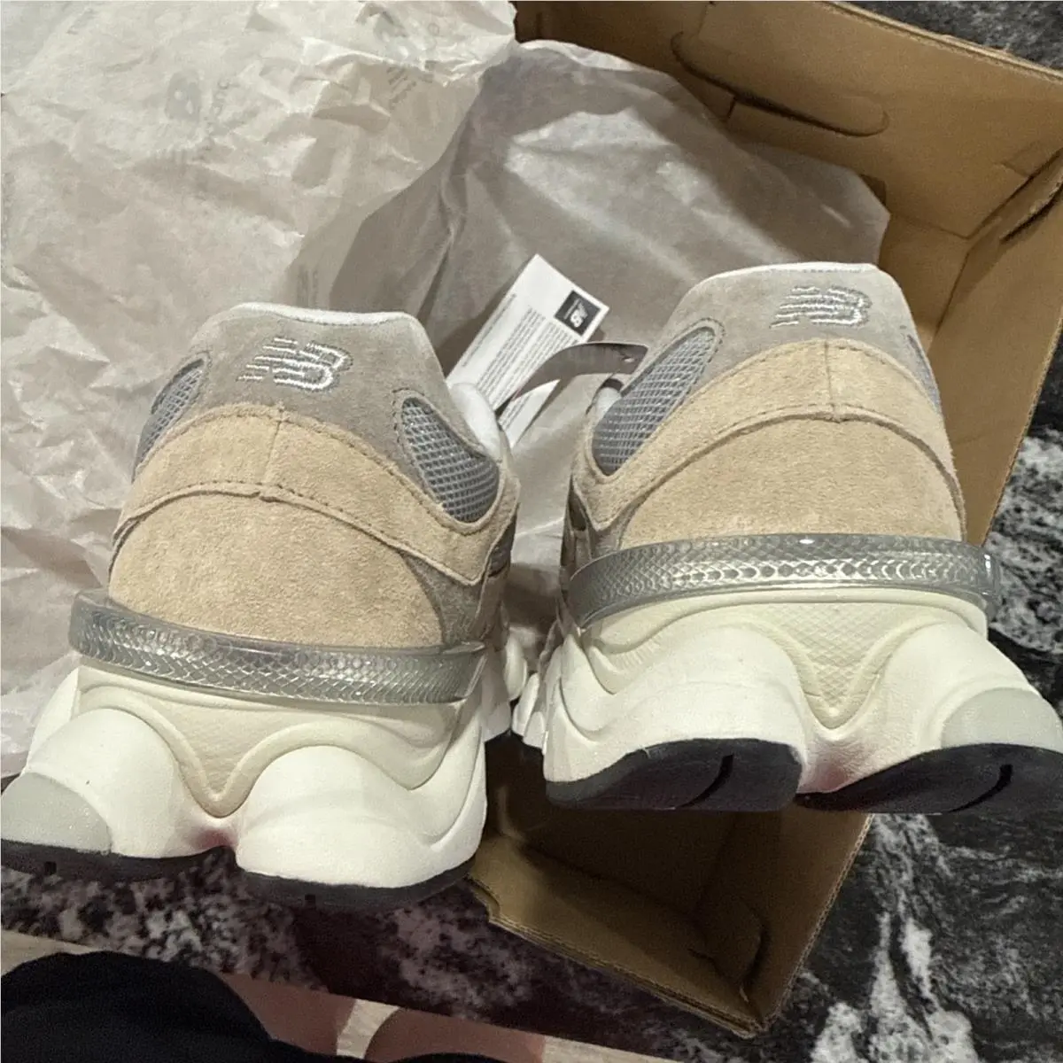New Balance shoes - New Balance 9060 - U9060LDB - Beige 4