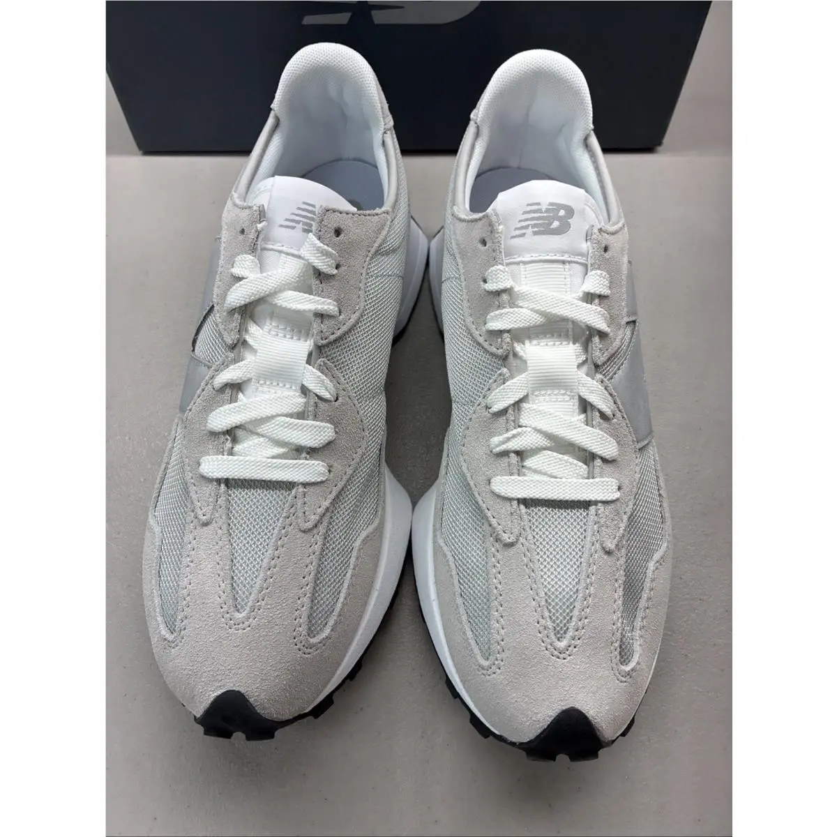 New Balance shoes - New Balance 327 - MS327MA1 - Gray / Metallic Silver 1