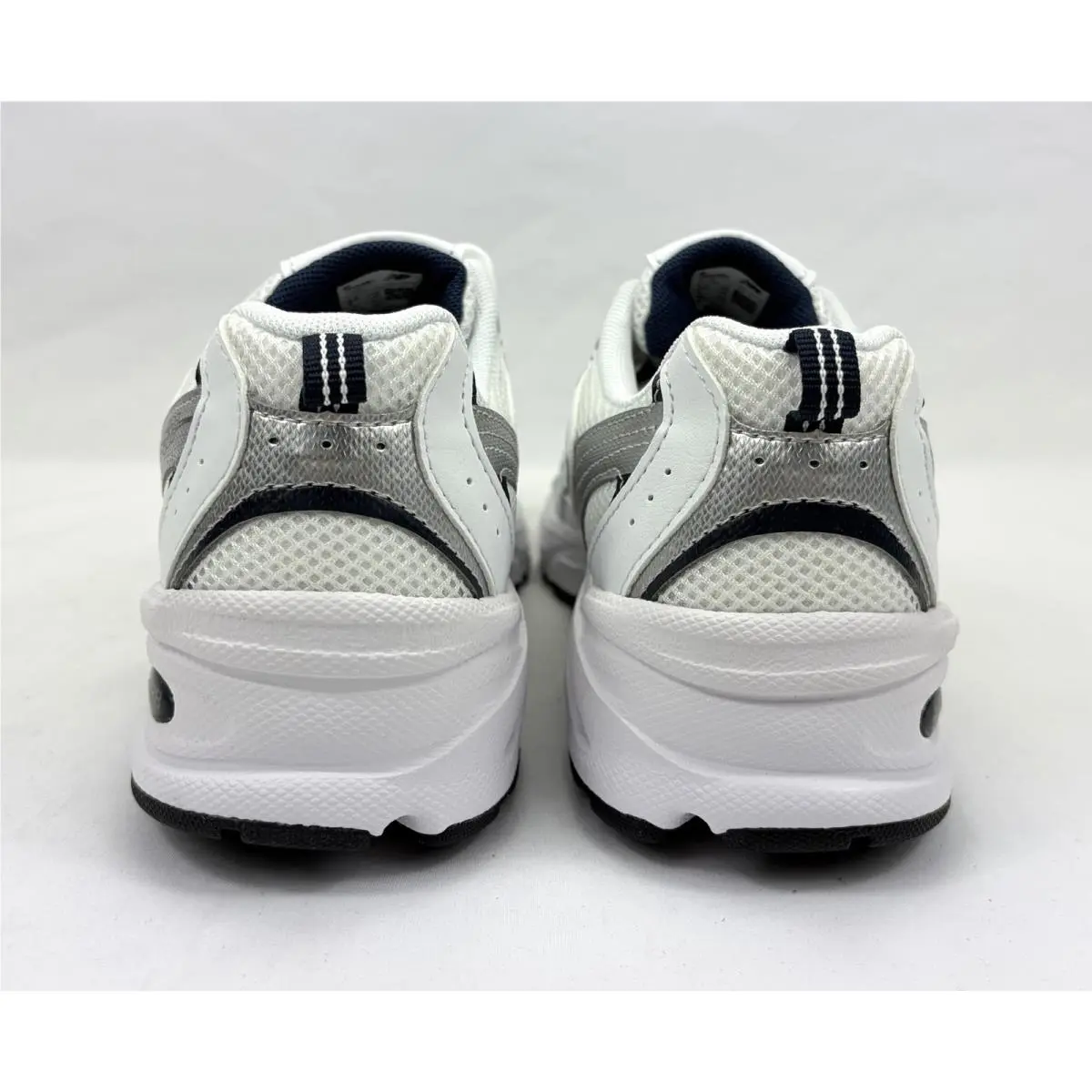 New Balance shoes - New Balance 530 Lace - Lace - GR530SB1 - White / Natural Indigo / Silver Metallic (UPC: 197375072661) 3