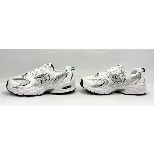 New Balance shoes - New Balance 530 Lace - Lace - GR530SB1 - White / Natural Indigo / Silver Metallic (UPC: 197375072661) 4