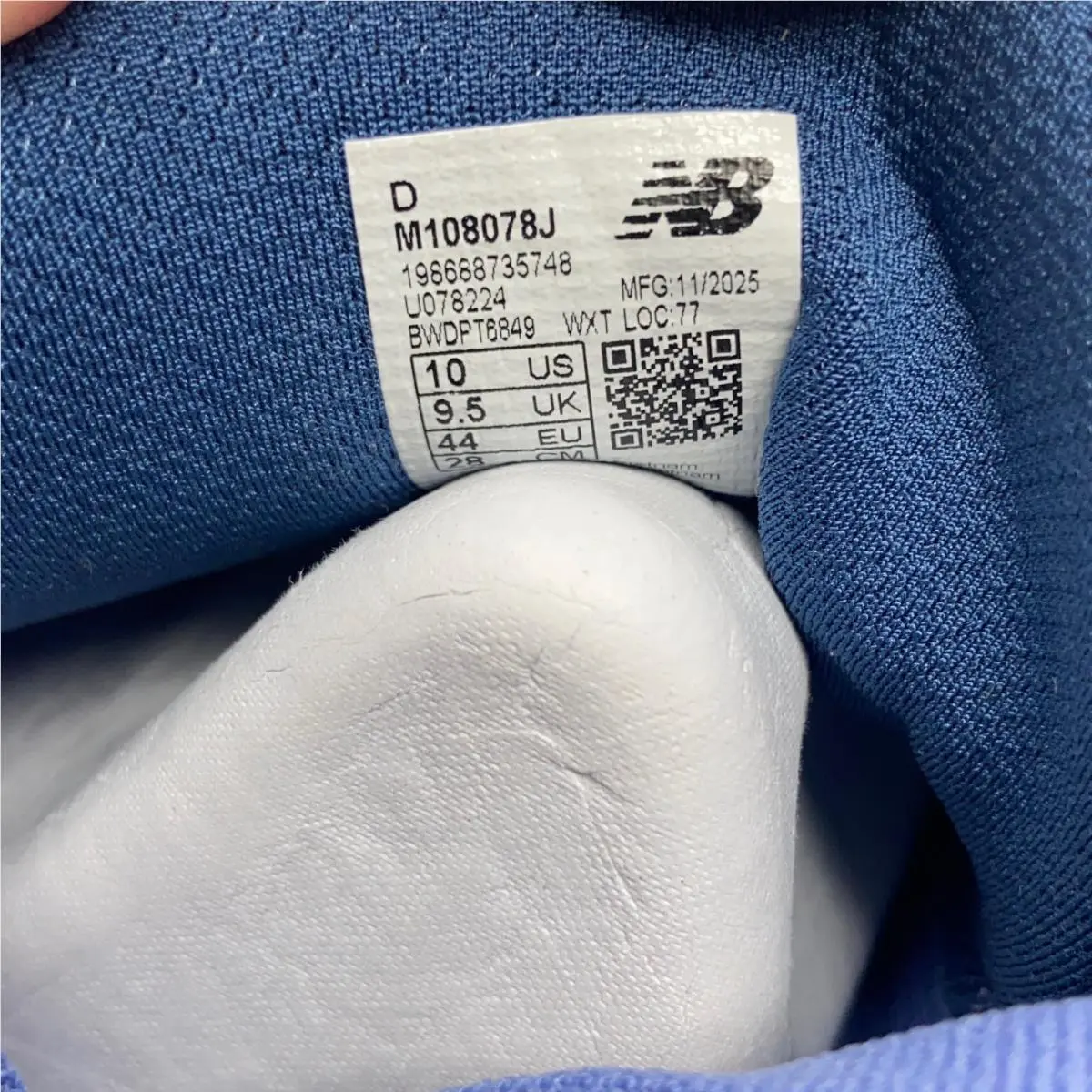 New Balance shoes - New Balance 1080 - Blue (UPC: 198688735588) 4