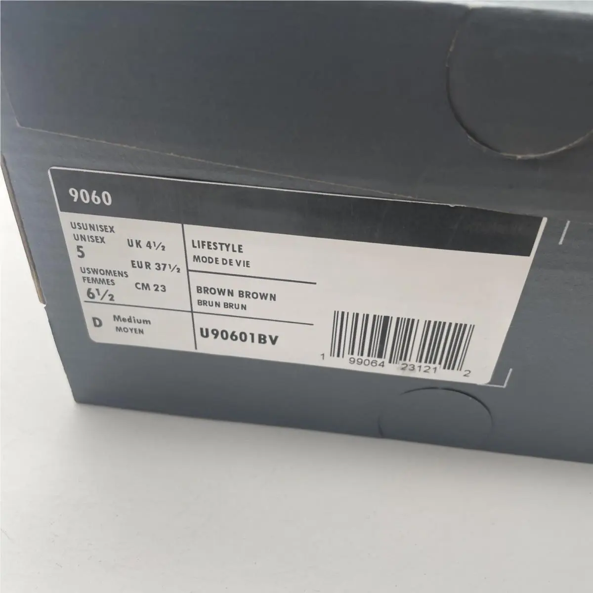New Balance shoes - New Balance 9060 - U90601BV - Brown (UPC: 199064231212) 0