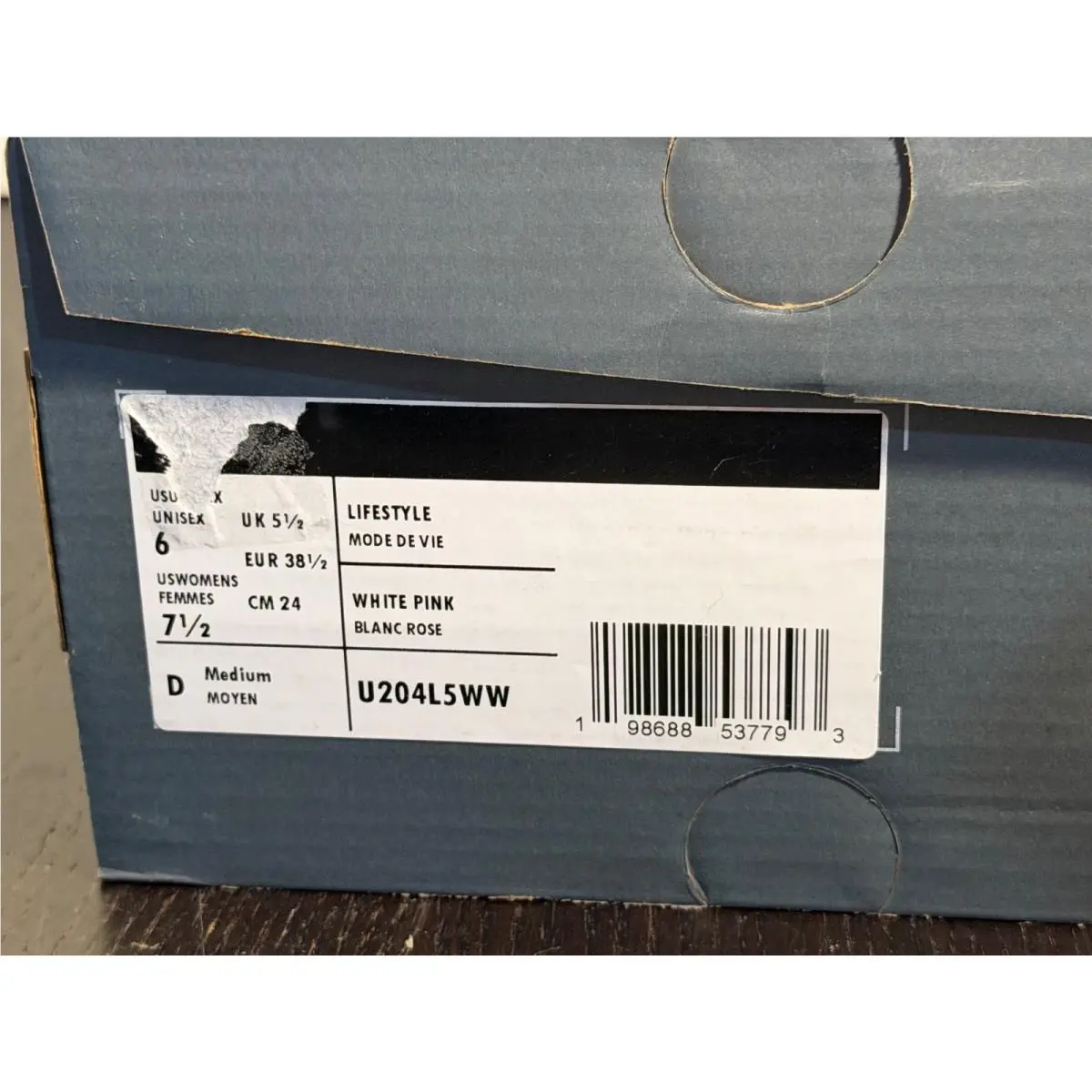 New Balance shoes - New Balance 204L - White, Pink 16