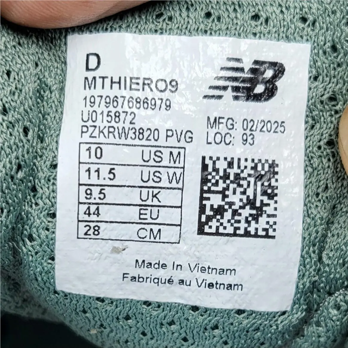 New Balance shoes - Fresh Foam X Hierro v8 - Green 4