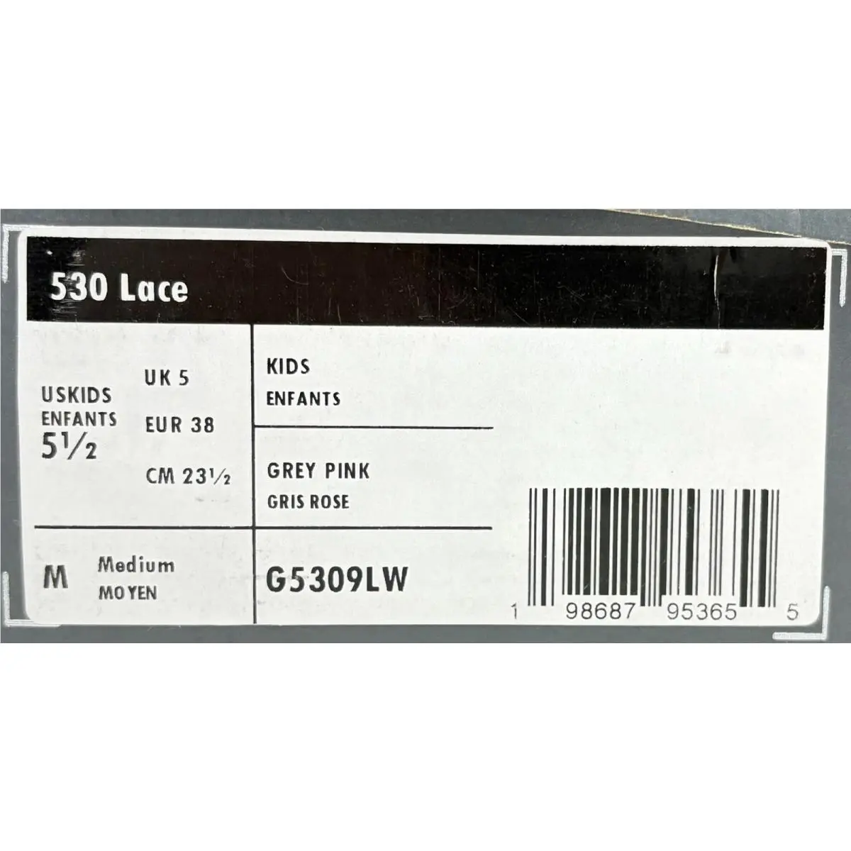 New Balance shoes - New Balance 530 Lace - Lace - G5309LW - Grey Matter / Pink Salt / White (UPC: 198687953655) 12