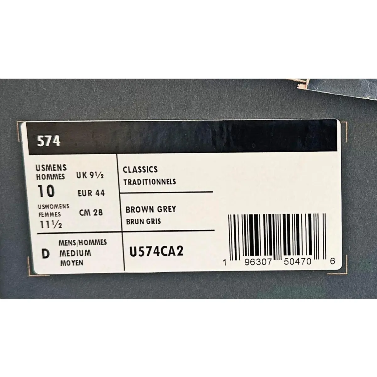 New Balance shoes - New Balance 574 - U574CA2 - Brown 12