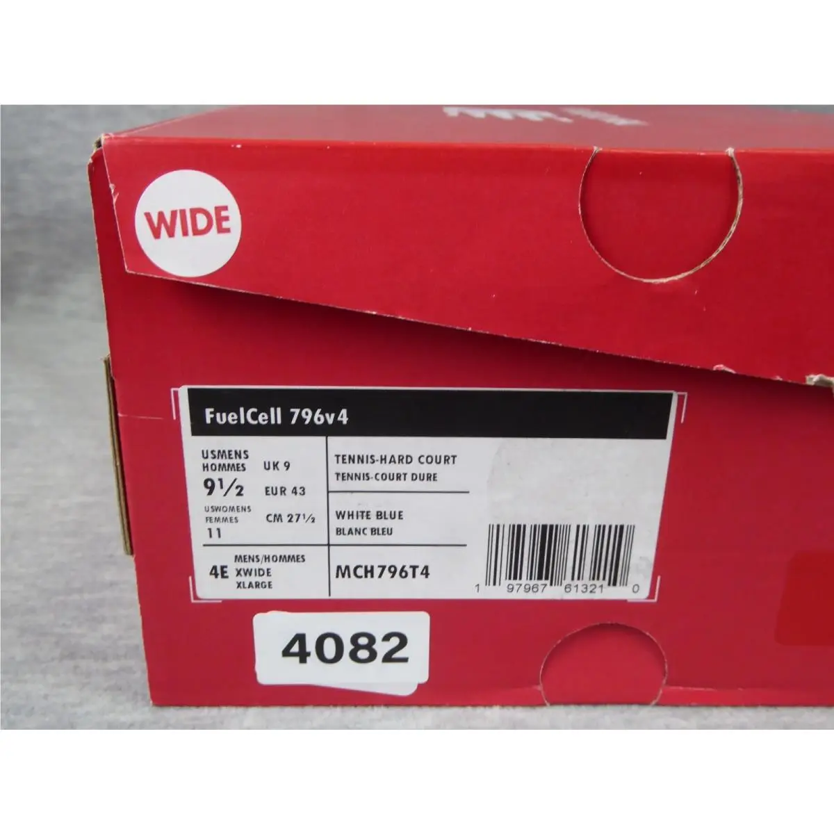 New Balance shoes - New Balance FuelCell 796v4 - FuelCell - White 9