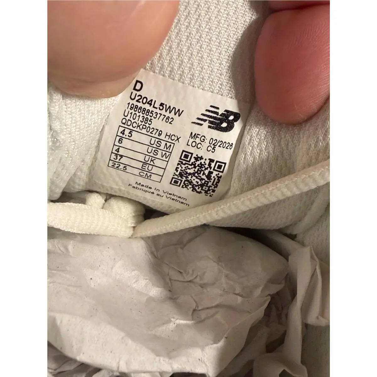 New Balance shoes - New Balance 204L - White, Pink 9