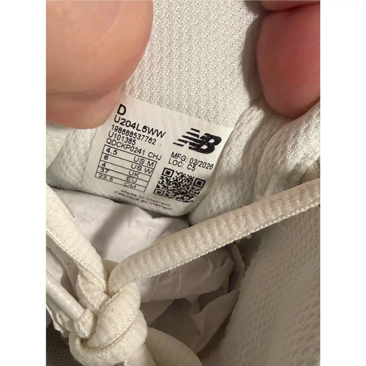 New Balance shoes - New Balance 204L - White, Pink 10