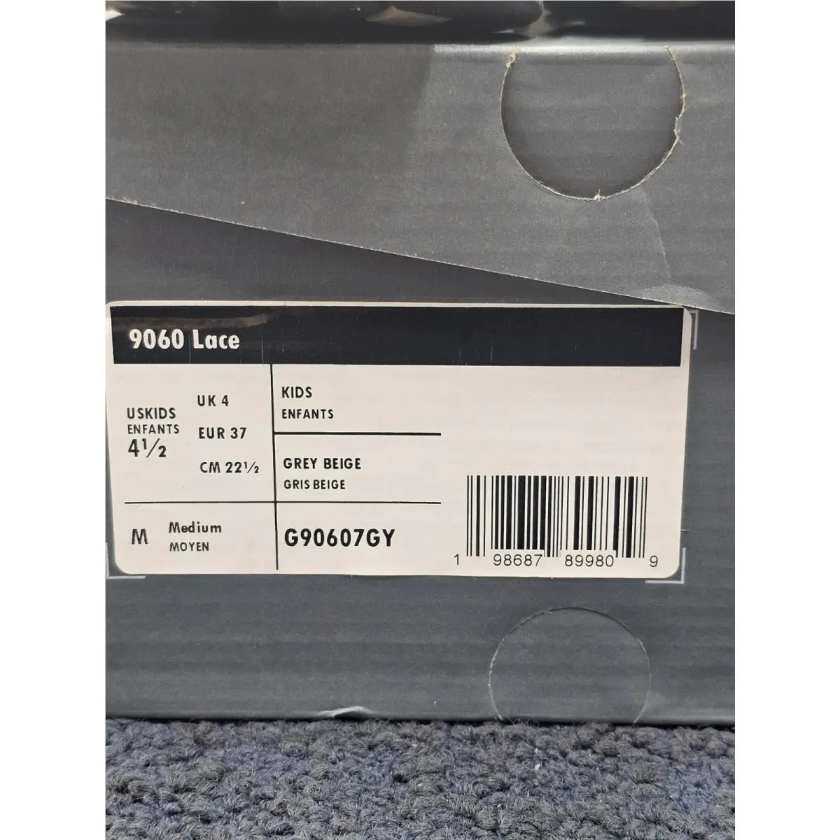 New Balance shoes - 9060 Lace - Lace - G90607GY - Grey Beige (UPC: 198687899809) 0