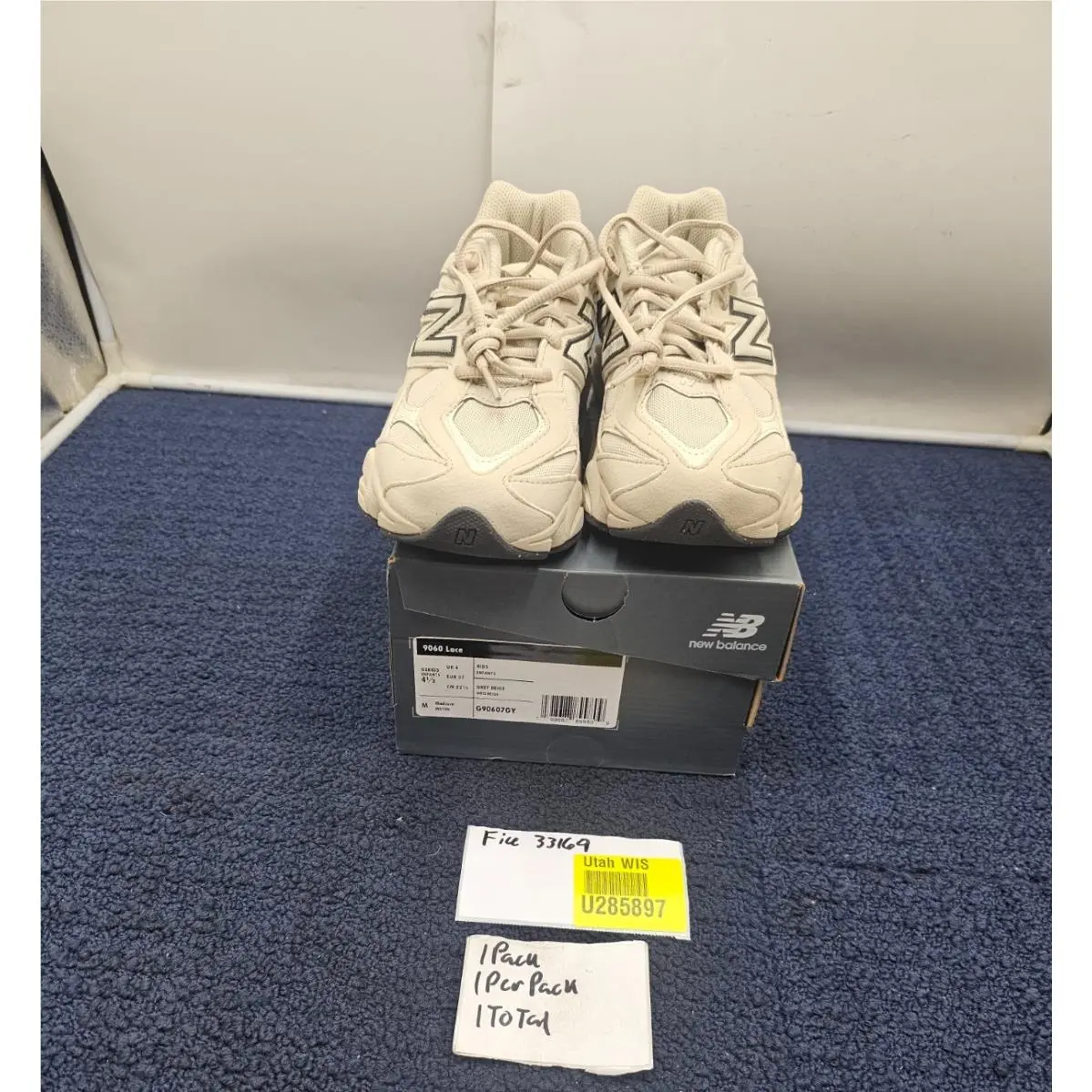 New Balance shoes - 9060 Lace - Lace - G90607GY - Grey Beige (UPC: 198687899809) 6