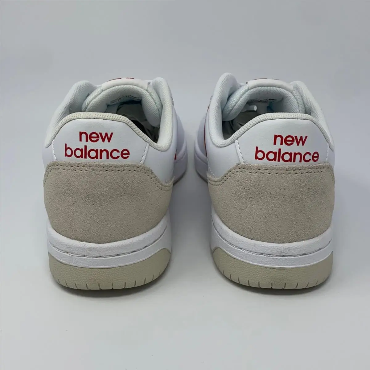 New Balance shoes - White/Red (UPC: 197966407247) 1