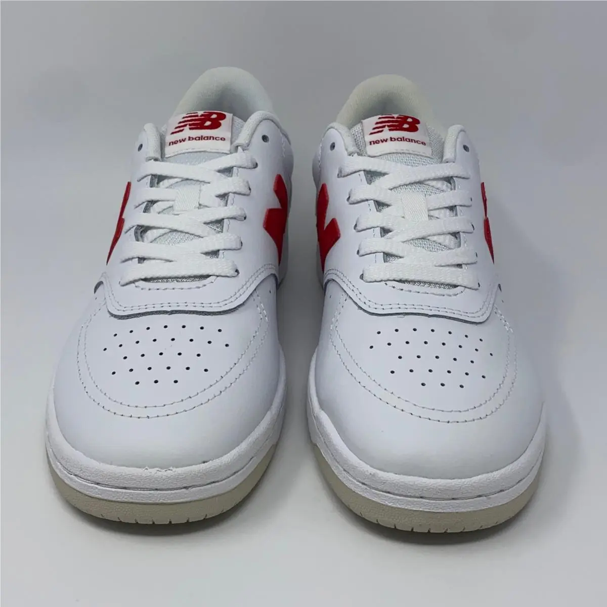 New Balance shoes - White/Red (UPC: 197966407247) 2