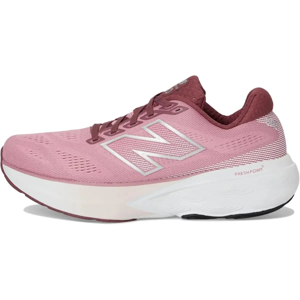 New Balance shoes - New Balance Fresh Foam - Fresh Foam - Washed Burgundy/Pink Taffy/Silver Metallic 2