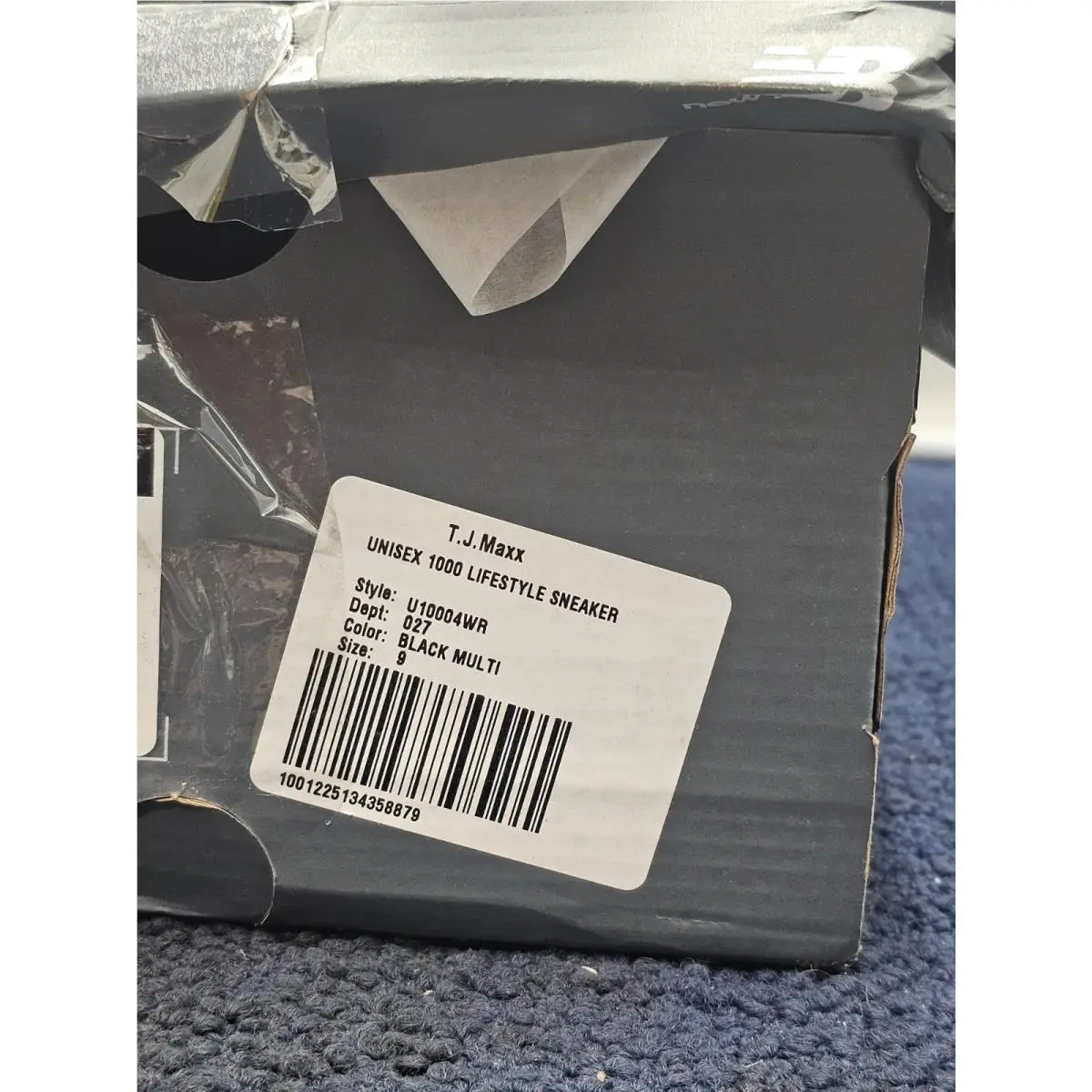 New Balance shoes - New Balance - U10004WR - Black Blue (UPC: 198687950081) 0