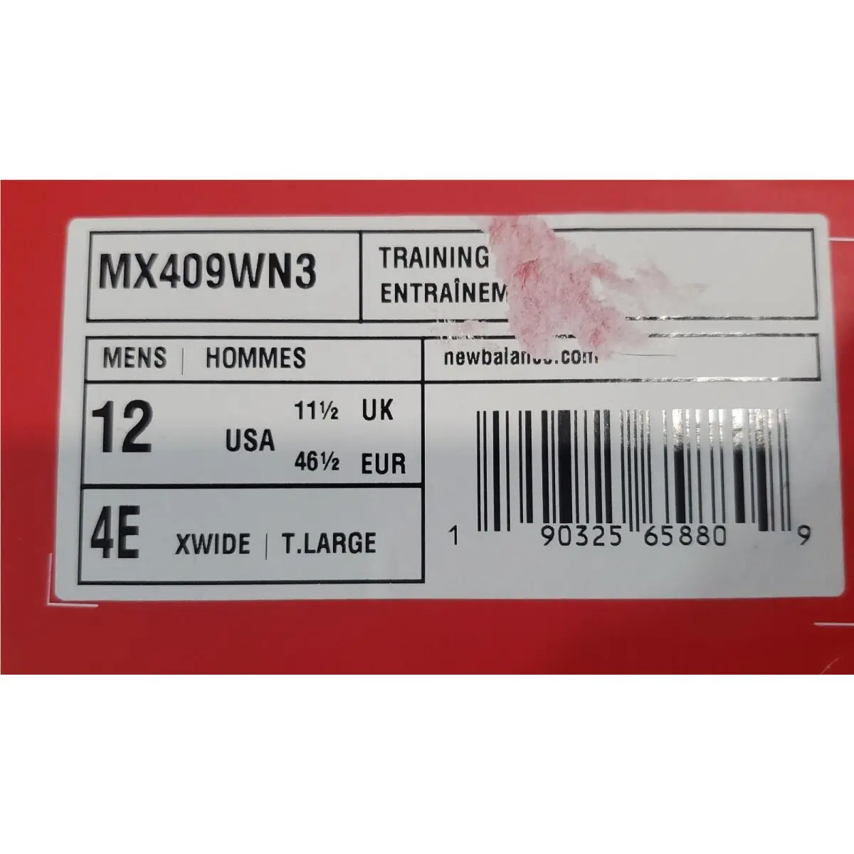 New Balance shoes - New Balance 409 - MX409WN3 - White (UPC: 190325658809) 5