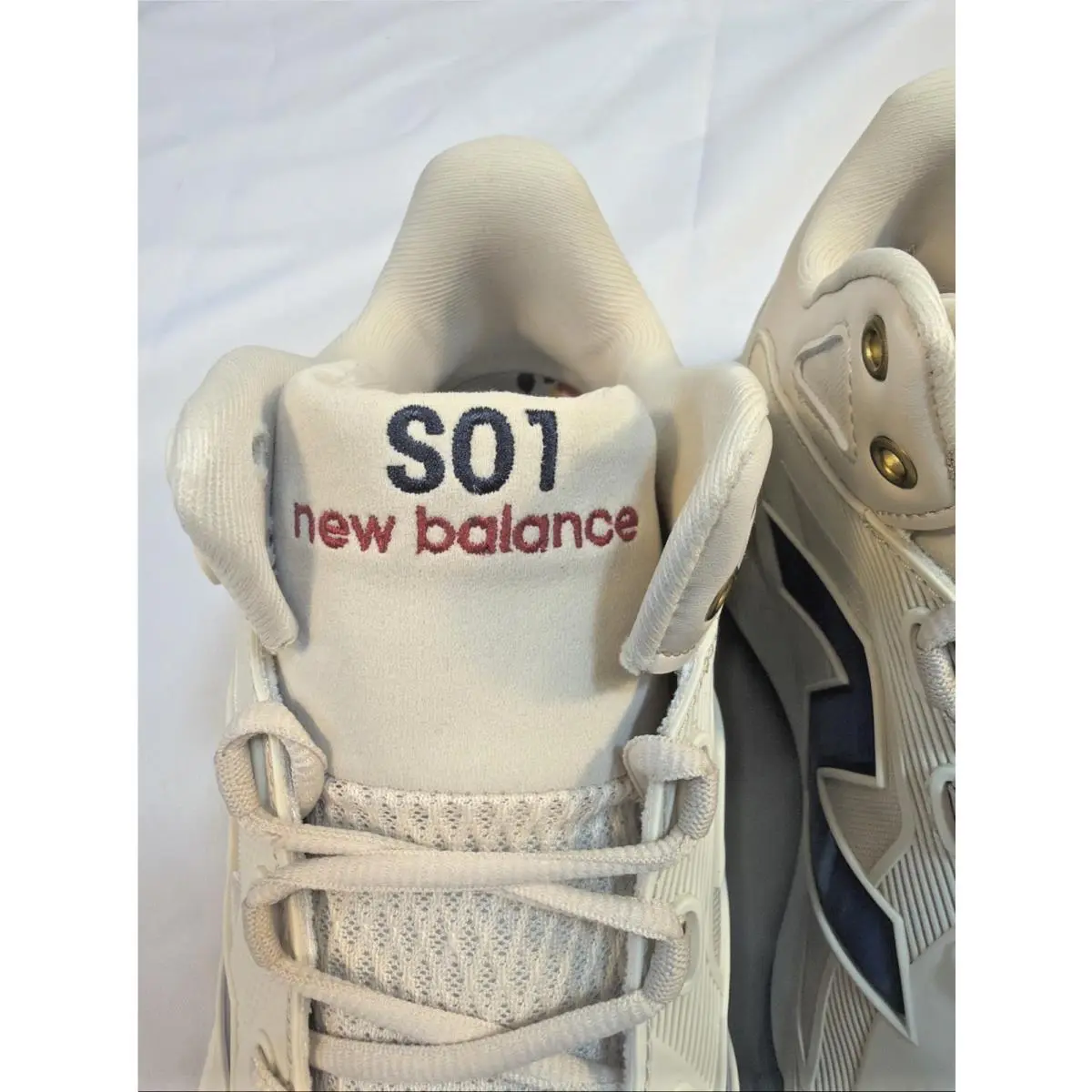 New Balance shoes - New Balance FuelCell Ohtani 1 - Bisque / Team Navy / Team Royal (UPC: 198687721742) 4