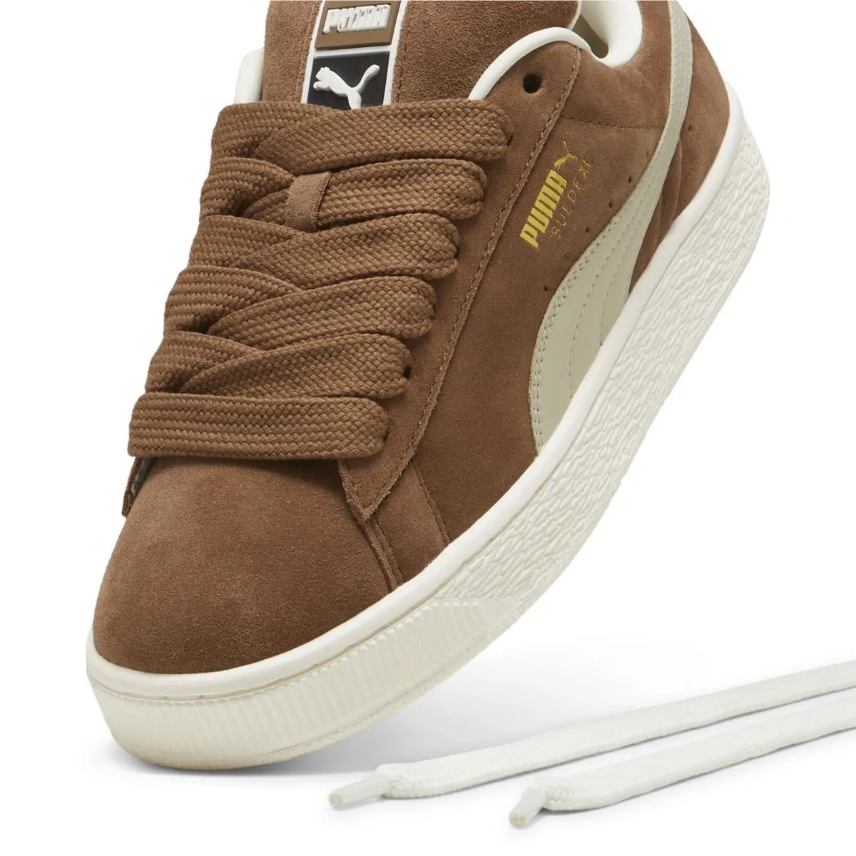 Puma shoes - Puma Suede XL - Suede - 39520518 - Brown 2
