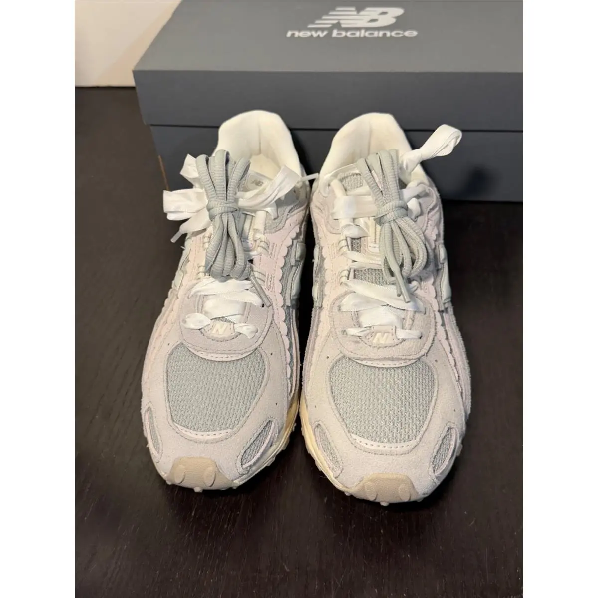 New Balance shoes - Grey, Cream 3