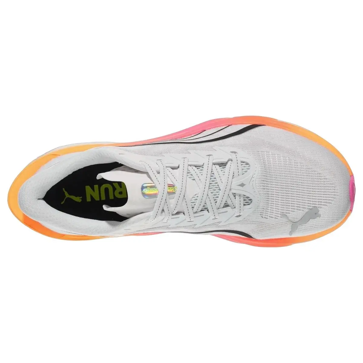 Puma shoes - Deviate Nitro 4 - Deviate Nitro - 312124-10 - White/Pink/Red 8