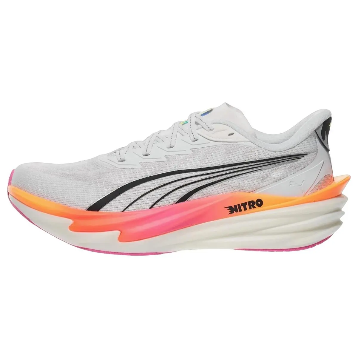 Puma shoes - Deviate Nitro 4 - Deviate Nitro - 312124-10 - White/Pink/Red 5