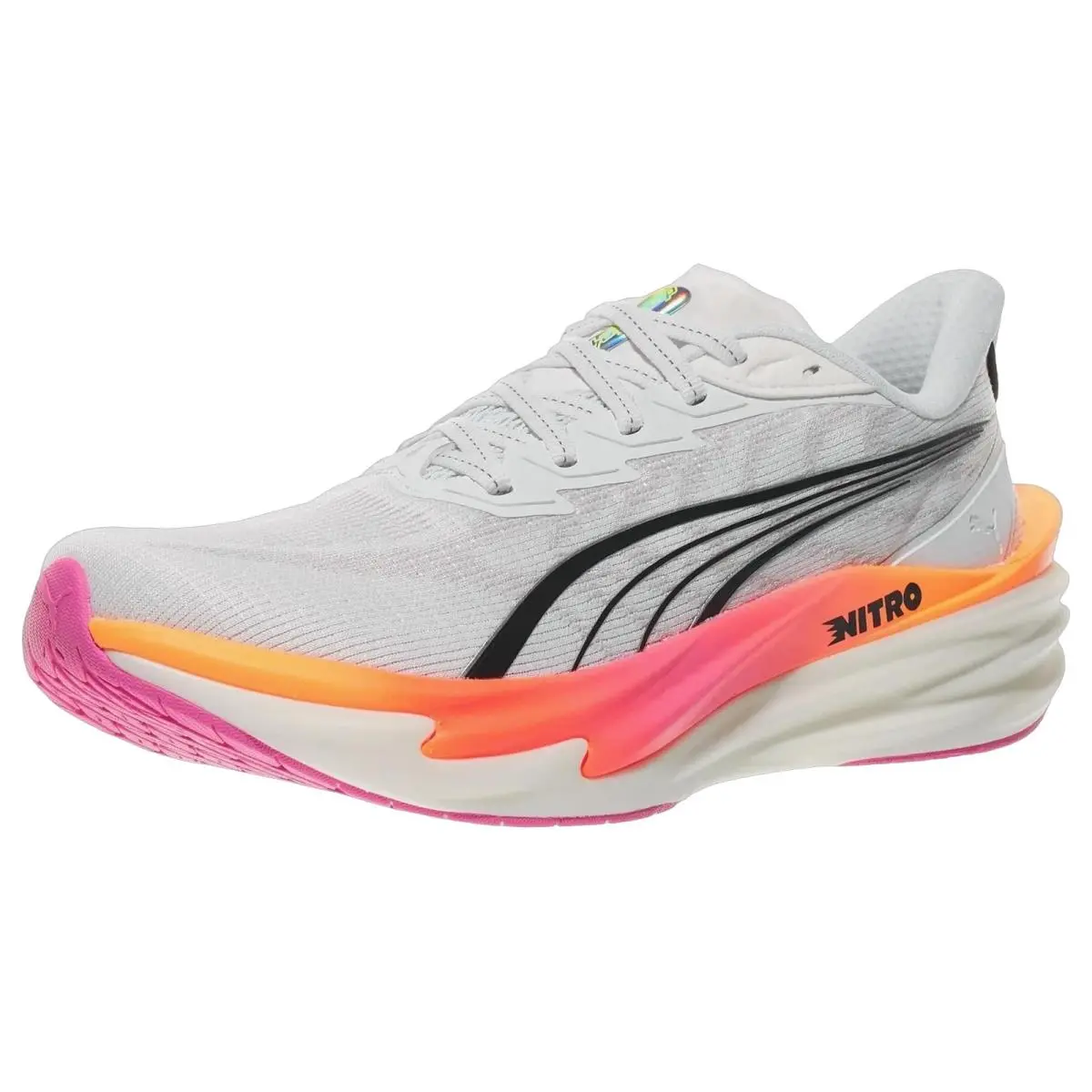 Puma shoes - Deviate Nitro 4 - Deviate Nitro - 312124-10 - White/Pink/Red 6