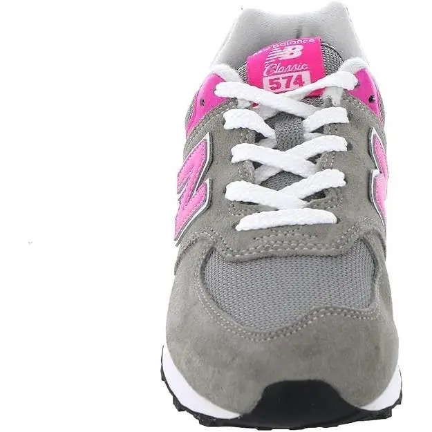 New Balance shoes - New Balance 574 - Gray/Pink (UPC: 196071021492) 2