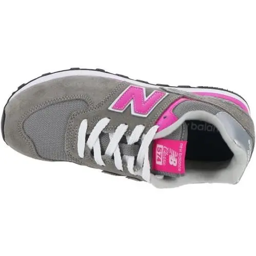 New Balance shoes - New Balance 574 - Gray/Pink (UPC: 196071021492) 3