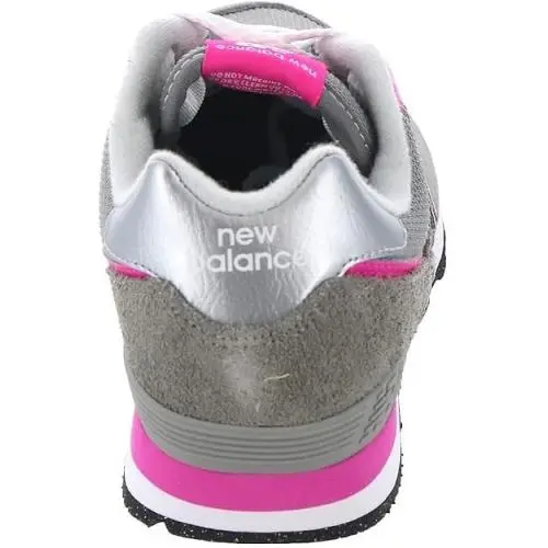New Balance shoes - New Balance 574 - Gray/Pink (UPC: 196071021492) 6