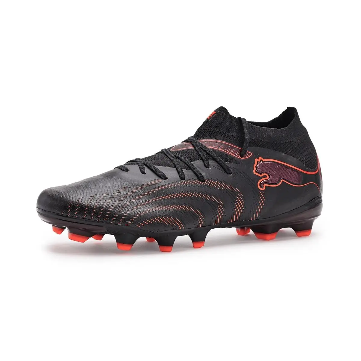 Puma shoes - Black/Glowing Red/Strong Gray 6