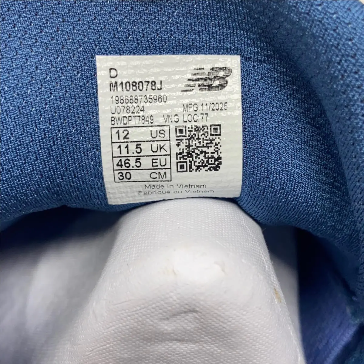 New Balance shoes - Blue (UPC: 198688735960) 3